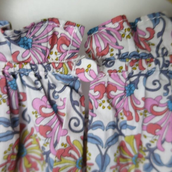 J.Crew x Liberty Honeysuckle Floral Print Blouse Size XXS - Picture 8 of 11